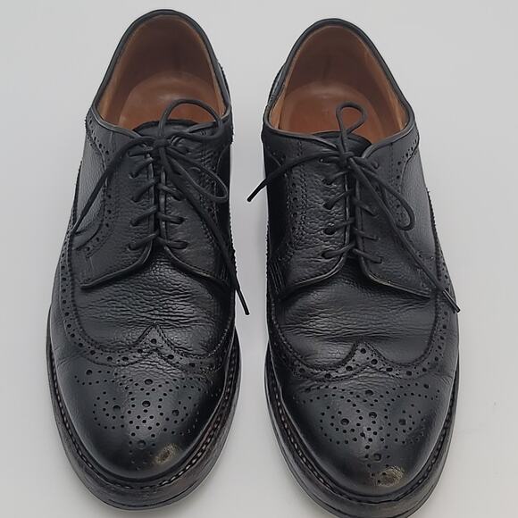 RALPH LAUREN RRL sz10E WILBERFORCE ITALIAN Derby Brogue Pebbled Calfskin… main image 11